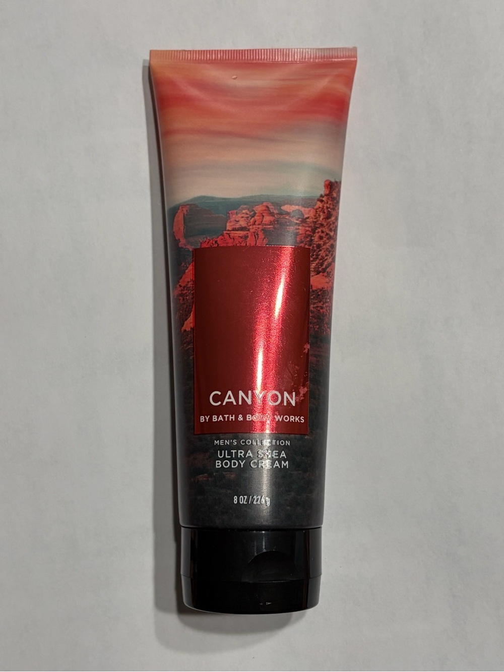 Bath & Body Works Canyon Ultra Shea Body Cream - Red and Black Packaging